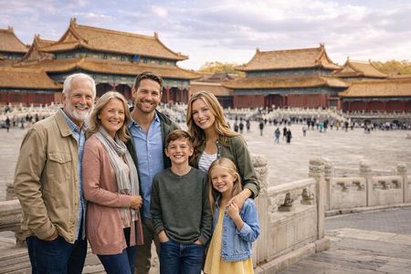 Forbidden City, Tiananmen Square and Great Wall in One Day