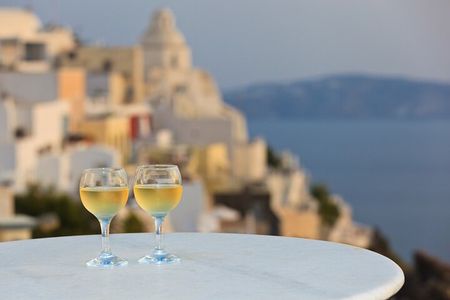 Caldera Views, Cliffside Villages, and Santorinian Wine Tasting