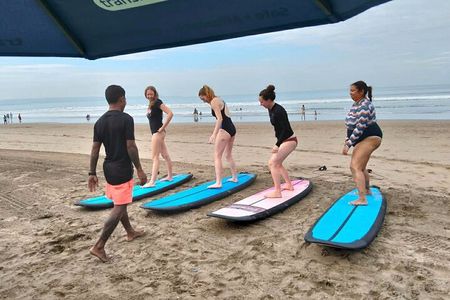 Private 2 Hour Surf Lesson in Seminyak Beach