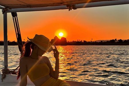  Private Tour Sail on the Nile Luxor Felucca Ride 