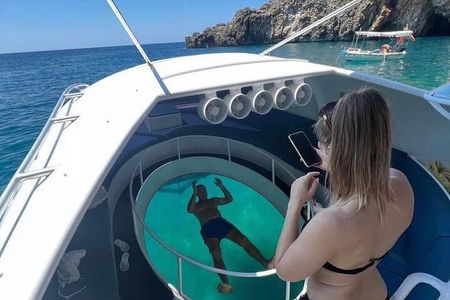 Snorkel Jungle - Glass Bottom Boat Snorkel Tour