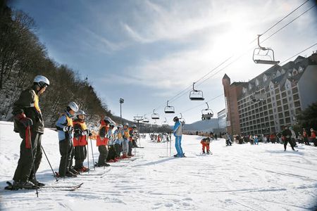 Korea Ski Tour from Seoul - Jisan Resort with Isaac Toast