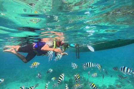 All inclusive: Blue lagoon Snorkeling & the Bats cave temple