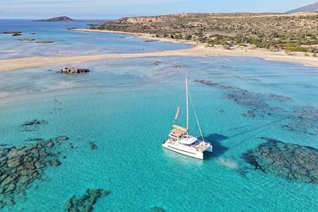 Elafonisi Premium Catamaran Cruise: Meal, Drinks, Transfer