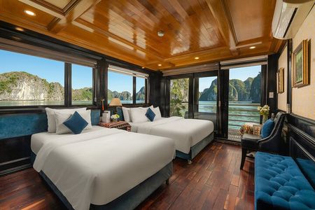 Hanoi-Ninhbinh-Halong: Lan Ha Bay 2 Days 1 Night Overnight Cruise