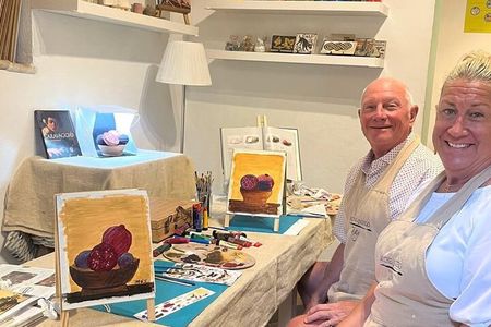 Paint Like Caravaggio in Rome Art Studio