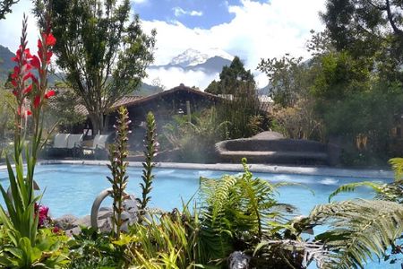 Middle of the World with Papallacta Hot Springs close to Quito
