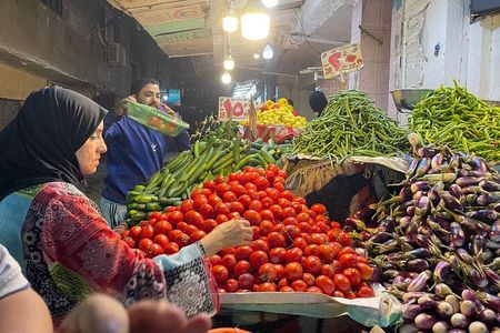 Market&Cook&Eat with Egyptian Family 