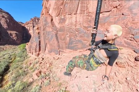 Rope Swing Adventure in Moab, Utah