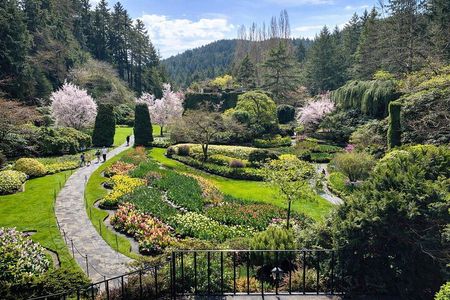Victoria Highlights: Butchart Gardens, Empress, Chinatown. 1-4pax