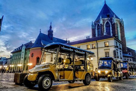 Krakow: Old Town, Jewish Kazimierz and Ghetto Sightseeing by Electric Golf Cart