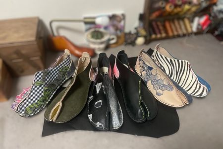Tokyo Leather Tabi Shoes Making Workshop 