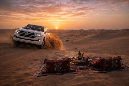 Doha Desert Safari & Traditional Keshta Experience | Dune Bashing