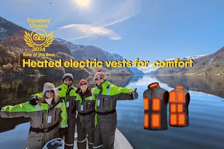 Private Cruise: Mostraumen by Zodiac or Lux Pontoon Boat