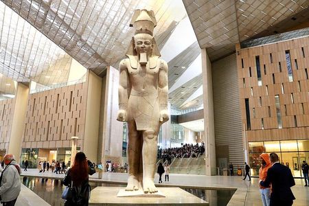 Grand Egyptian Museum and Pyramids of Giza tour from Sharm by Bus