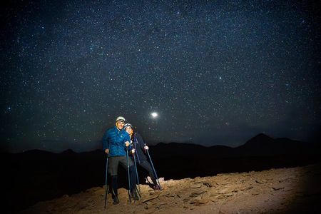 Night Trekking in the Salt Range