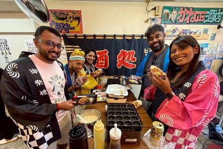 Osaka Street Food Festival :Takoyaki＆Okonomiyaki for Families