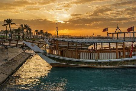 Doha: Traditional Dhow Cruise With Sunset & Skyline View