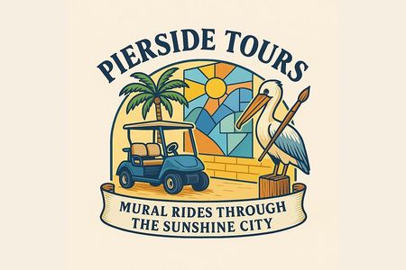 Private St. Petersburg Mural and Street Art Tour by Golf Cart