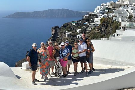 *SKIP CABLE CAR*{6 Hours Luxury Private Island Tour in Santorini}