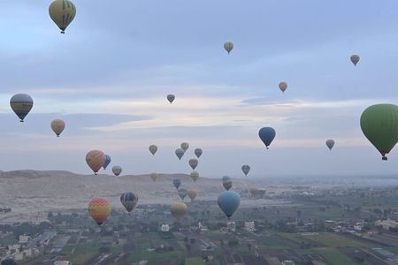 Luxor Morning Hot Air Balloon Ride with Hotel Pickup