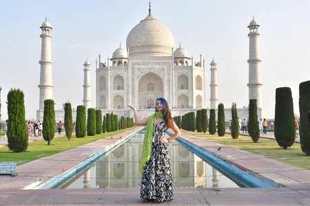 From Delhi: Taj Mahal Baby Taj & Agra Fort Private Tour 