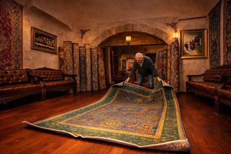 Private Turkish Carpet Shopping in a Historic Caravanserai
