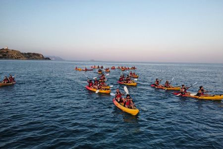 Kayak routes through the Coves of Villajoyosa