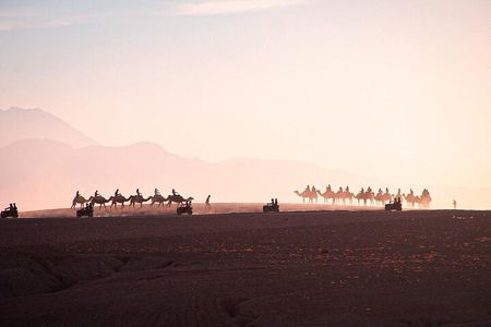 Agafay Desert Quad Biking, Sunset Camel Ride & Moroccan Dinner
