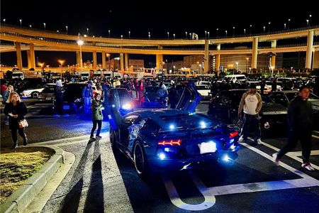 Tokyo Night Drive Wangan Expressway and Daikoku PA