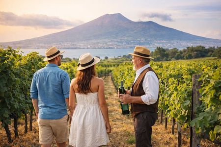  Wine Tasting Tour on the Slopes of Vesuvius