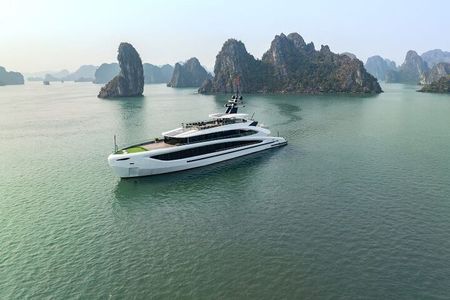 Full Day Tour Halong Bay on 5tar Premium Cruise Start from Hanoi