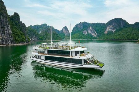 Halong Bay Day Tour With Titop Island, Cave, Kayak & Lunch