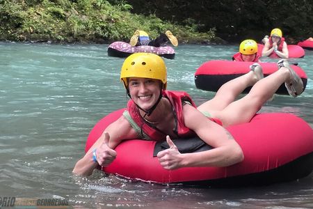 Tubing in Rio Celeste