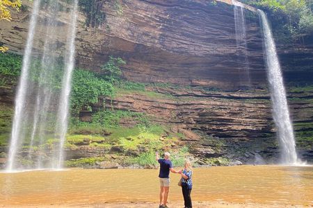 Boti Waterfalls Day Tour Aburi Gardens and Cocoa Farms
