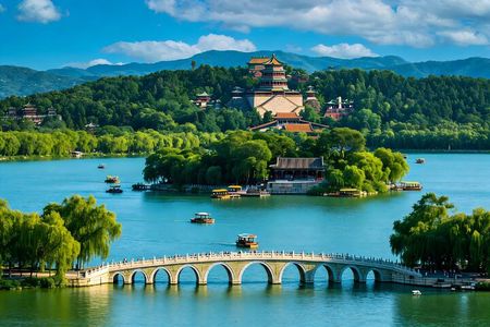 Private Layover Tour to Mutianyu Great Wall and Summer Palace with Cable Car