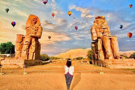 From Hurghada: Luxor Full-Day Tour with Balloon Ride & Guide