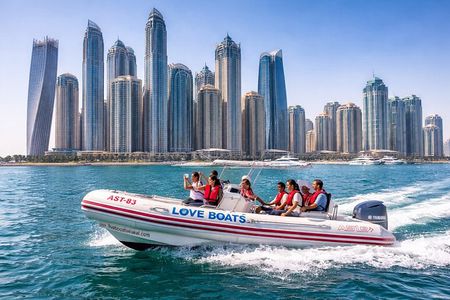 Dubai Speedboat Tour: Marina, Atlantis & Burj Al Arab