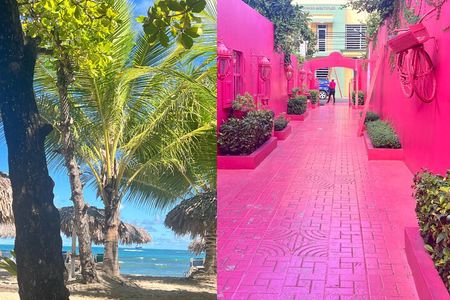 Puerto Plata : Umbrella Street, Rum and Chocolate Factory