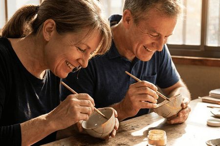 Kyoto Traditional Kintsugi Workshop in Gion Gold Repair Art