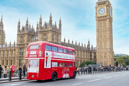 London: Afternoon Tea Bus Tour - 1960s Routemaster Bus