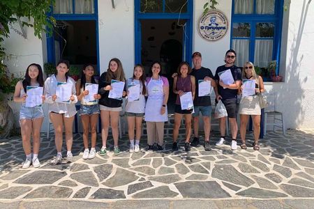 Kourounochori, Naxos : Gregory's Traditional Cooking Class 