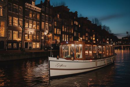Amsterdam 2-Hour Evening Cruise With Live Guide and Bar
