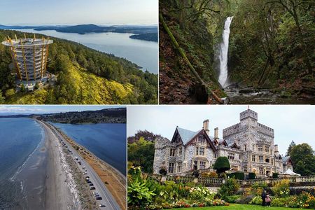 Waterfall, Skywalk, Lagoon Picnic, Castle and Whales in Victoria