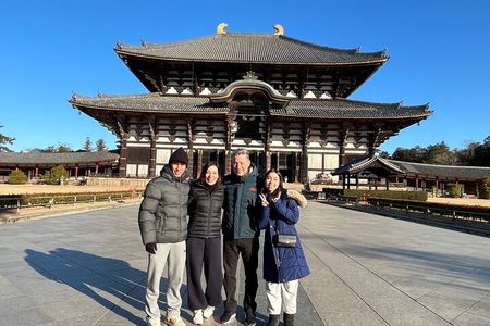 From Kyoto: Nara History Guided Half Day Bus Tour with lunch