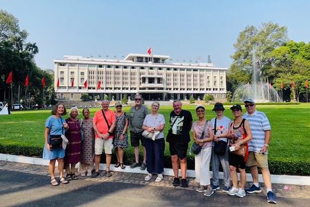Wartime Saigon Historical Tour with Lunch and Guided Insights