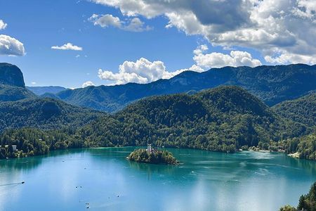 Ljubljana with Funicular & Lake Bled Small Group Tour from Zagreb