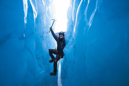 Blue Ice Classic: Sólheimajökull Glacier Hike & Ice Climbing