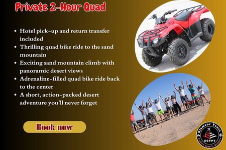  Private 2-Hour Quad Safari in Hurghada 