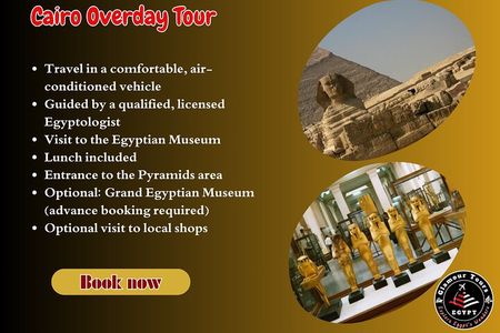 Hurghada-Cairo full day (Egyptian Museum-Pyramids)